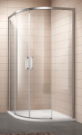 Du&scaron;o kabina AY2142 90x90 skaidri be pado