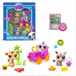 Figūrėlių rinkinys Bandai Littlest Pet Shop Safari Set
