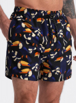 Maudymosi &scaron;ortai vyrams Ombre Clothing v1 om-srbs-0140, mėlyni