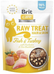 Brit Care Raw Treat Hair&Skin su žuvimi ir kalakutiena, 40 g