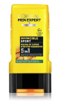 Du&scaron;o želė L'Oreal Paris Men Expert 5 in 1 Invicible Sport, 250 ml, Loreal, Neįžvelgiamas, Dujinė du&scaron;o želė, 250ml (VOKIETIJOS PRODUKTAS)