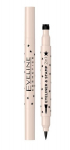 Akių kontūro pie&scaron;tukas Eveline Cosmetics Eyeliner & Stamp 2 in 1