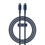 USB-C - USB-C kabelis Baseus Tungsten Gold, 100W, 1 m