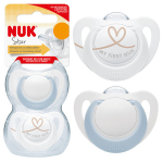 Čiulptukas NUK GENIUS STAR 0-2 mėn. 2 vnt.
