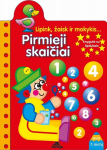 Pirmieji žodžiai. Lipink, žaisk ir mokykis...
