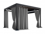 Pavėsinės užuolaidos Mariall ZMOS-02, 155x240 cm, pilkos