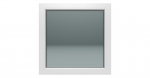 Uždarytas PVC langas Arutech Best Windows, 700*730, baltas