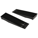 2&ndash;jų įvažiavimo rampų rinkinys Homcom, 7,8 cm