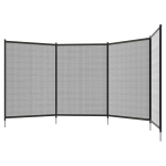 Apsauginė tvorelė baseinui, tvenkiniui 365 x 126 cm, juoda