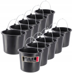 Plastikinis Statybinis kibiras 5L 10 vnt