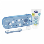Dantų pastos ir &scaron;epetėlio rinkinys vaikams Chicco, 6-36 mėn