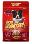 Biofeed Dog Snackers suaugusiems didelių ir vidutinių veislių &scaron;unims su jautiena, 10 kg