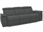 Trivietė sofa Loft Pareli, pilka