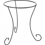 Metalinis gėlių stovas gėlių vazonams, 40 cm