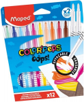Flomasteriai Maped, 12 vnt.
