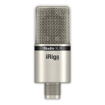 IK Multimedia iRig Mic Studio XLR mikrofonų rinkinys Perdavimo tipas: laidinis su kabeliu, su spaustuku, su trikoju