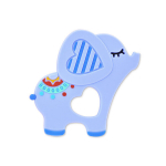 Kramtukas Lorelli Elefant, 3 mėn+, blue/mėlynas