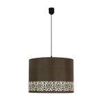 Pakabinamas &scaron;viestuvas Candellux Arabesca juodas 33x33x24 cm E27