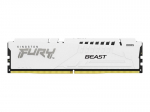 Operatyvioji atmintis (RAM) KINGSTON DDR5 16GB 6400MT/s CL32 DIMM FURY Beast White EXPO
