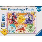 100 dalių XXL galvosūkis: Pok&eacute;mon Scarlet ir Violet