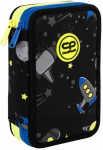 Dviejų skyrių penalas su priedais CoolPack