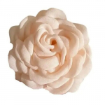 Ecarla plaukų segtukas Xl gėlė kremas rožė 9 cm Sp288k
