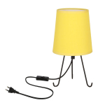 Candellux stalinis &scaron;viestuvas Smally, juodas/geltonas