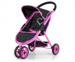 Lėlių vežimėlis Milly Mally Susie Prestige Black