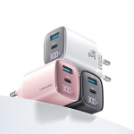 USAMS CC229 30W USB-C USB-A SIENINIS ĮKROVIKLIS APPLE IPHONE TELEFONAMS