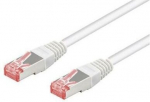 Patchcord Cat 6 S/ftp Pimf Lc Rj45/rj45 2m baltas