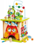Spalvingas žaidimų kubas Hape Forest Animal E8341