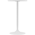 Baro stalas HomCom, 60x102 cm, baltas
