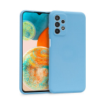 Telefoni kaip - CRONG - Samsung Galaxy A23 5G - Lankstus - Silikonas - Mėlynas