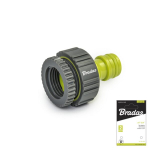Čiaupo jungtis su vidiniu sriegiu 1" / 3/4" Bradas LIME LINE SOFT