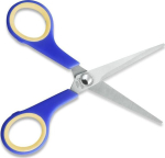 Fiskars universalios mėlynos žirklės, 14 cm