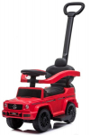 Stumiamas automobilis vaikams Mercedes Benz G Sun Baby,raudonas