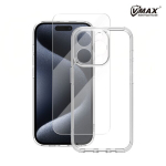 Vmax dėklo ir 2,5D Premium stiklo rinkinys, skirtas Samsung Galaxy A15 4G A15 5G