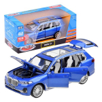 Bmw X7 Suv modelis 1:32 su garsu ir &scaron;viesomis, metalinis