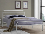 Lova Signal Meble Bolonia, 140x200 cm, balta