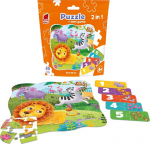Dėlionė 2in1 Zoo 49el - Roter Kafer