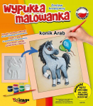 3d reljefinė tapyba &bdquo;arabo žirgas&ldquo; &ndash; kūrybinis rinkinys vaikams