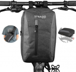 Dviračio vairo krep&scaron;ys Strado SoftBag, 3L, pilkas