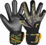 Reusch Attrakt Duo Finger Support futbolo vartininko pir&scaron;tinės - Juodos, 10