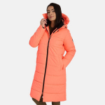Huppa Moteri&scaron;kas žieminis paltas JOVIA, neon coral