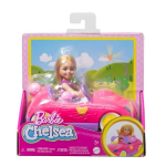 Transporto priemonė Mattel Barbie Chelsea HXN05, rožinė