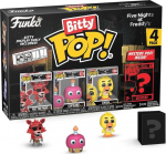 Blister 4 figures Bitty POP Five Nights at Freddys Foxy