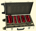 Gręžimo karūnų rinkinys Cedima 50012614; 57/72/82/112/132 mm; 5 vnt.