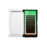 Rarity Tamsiai rudos D blakstienos, 0.07, 12 mm, Rzęsy Rarity Dark Brown D, 0.07, 12mm