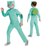 Pokemon Bulbasaur karnavalinis kostiumas žalias persirengėlis 137-149 cm (10-12 metų)