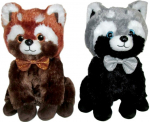 Pliu&scaron;inė panda 28 cm (P3319) įvairi